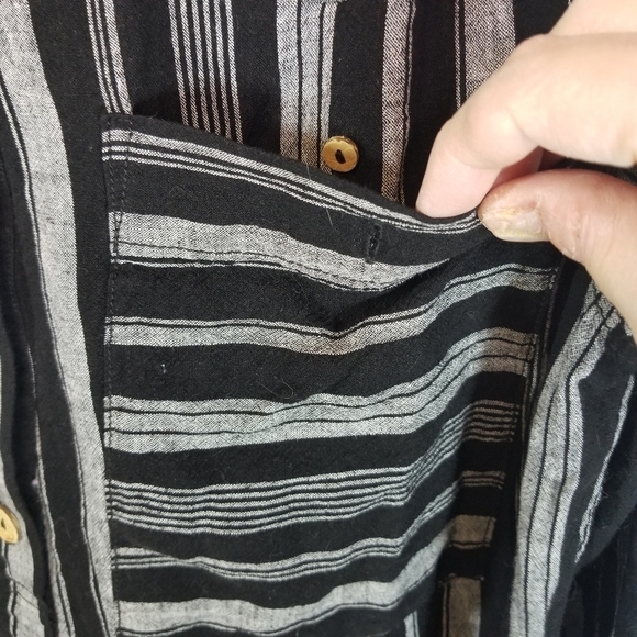 We the Free People summer breeze striped popoever tunic - Picture 5 of 11